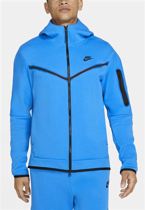 blue tech fleece nike